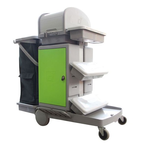 SUPA Janitor Cart - Cabinet and Hood